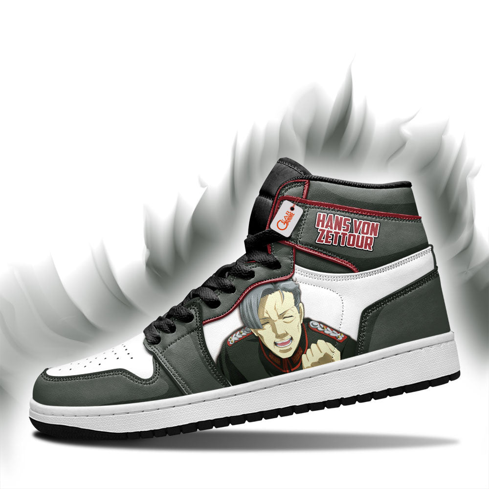 Saga Of Tanya The Evil Von Zettour Hans Personalized High-Top Sneakers