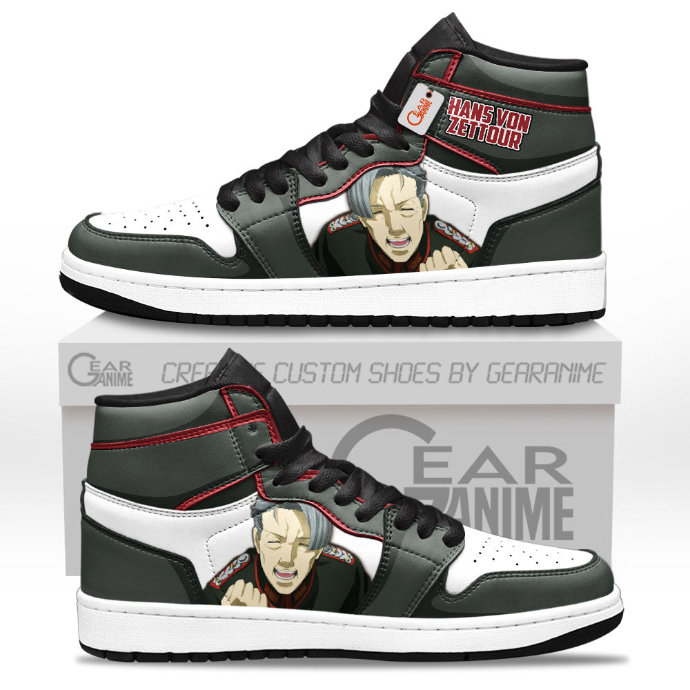 Saga Of Tanya The Evil Von Zettour Hans Personalized High-Top Sneakers