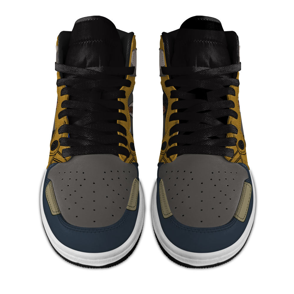 Gachiakuta Corvus Arkha Personalized High-Top Sneakers