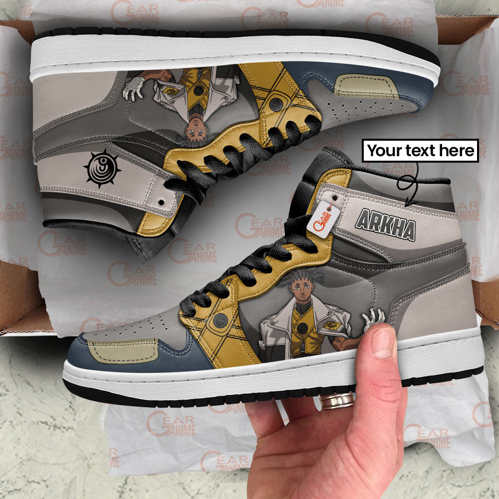 Gachiakuta Corvus Arkha Personalized High-Top Sneakers