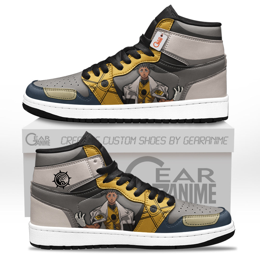 Gachiakuta Corvus Arkha Personalized High-Top Sneakers