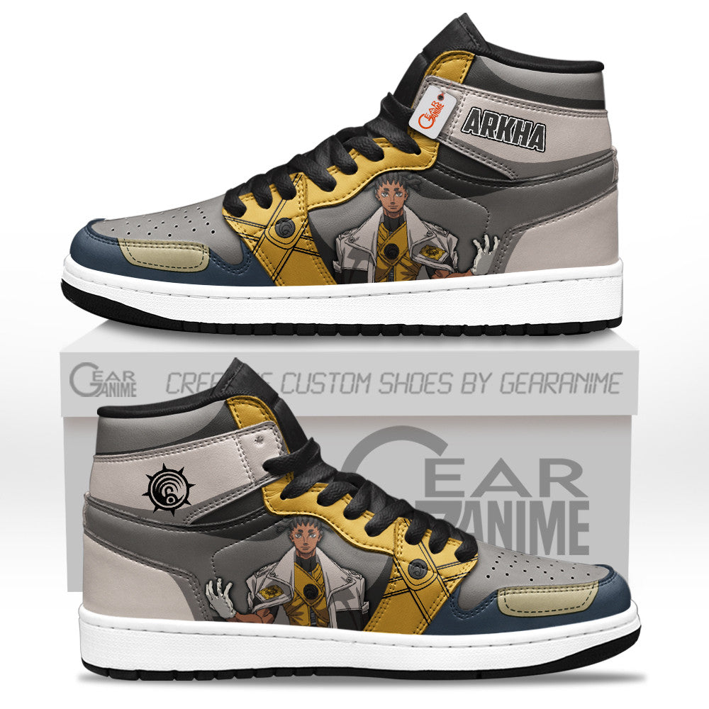 Gachiakuta Corvus Arkha Personalized High-Top Sneakers