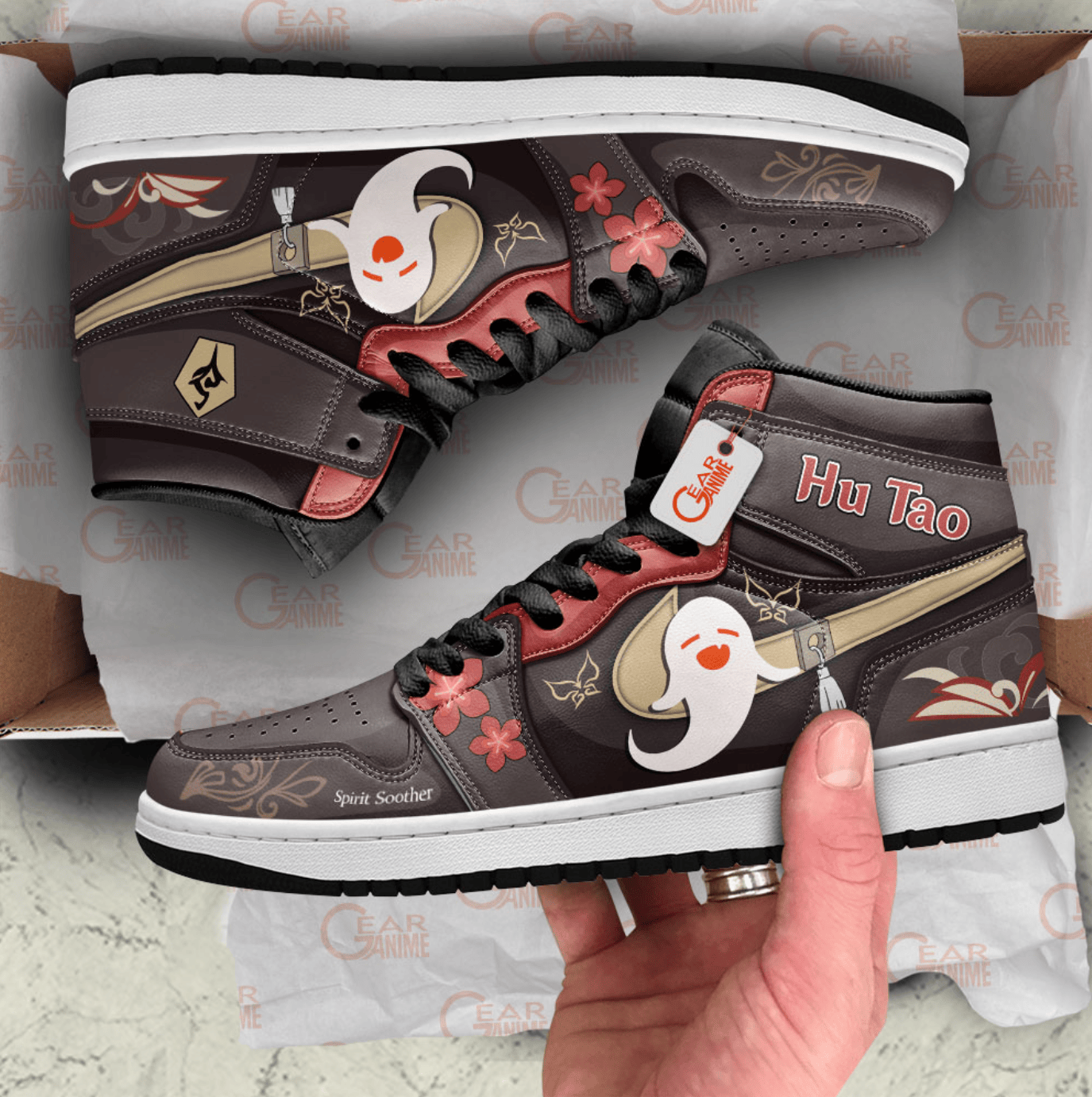 Hu Tao Personalized High-Top Sneakers