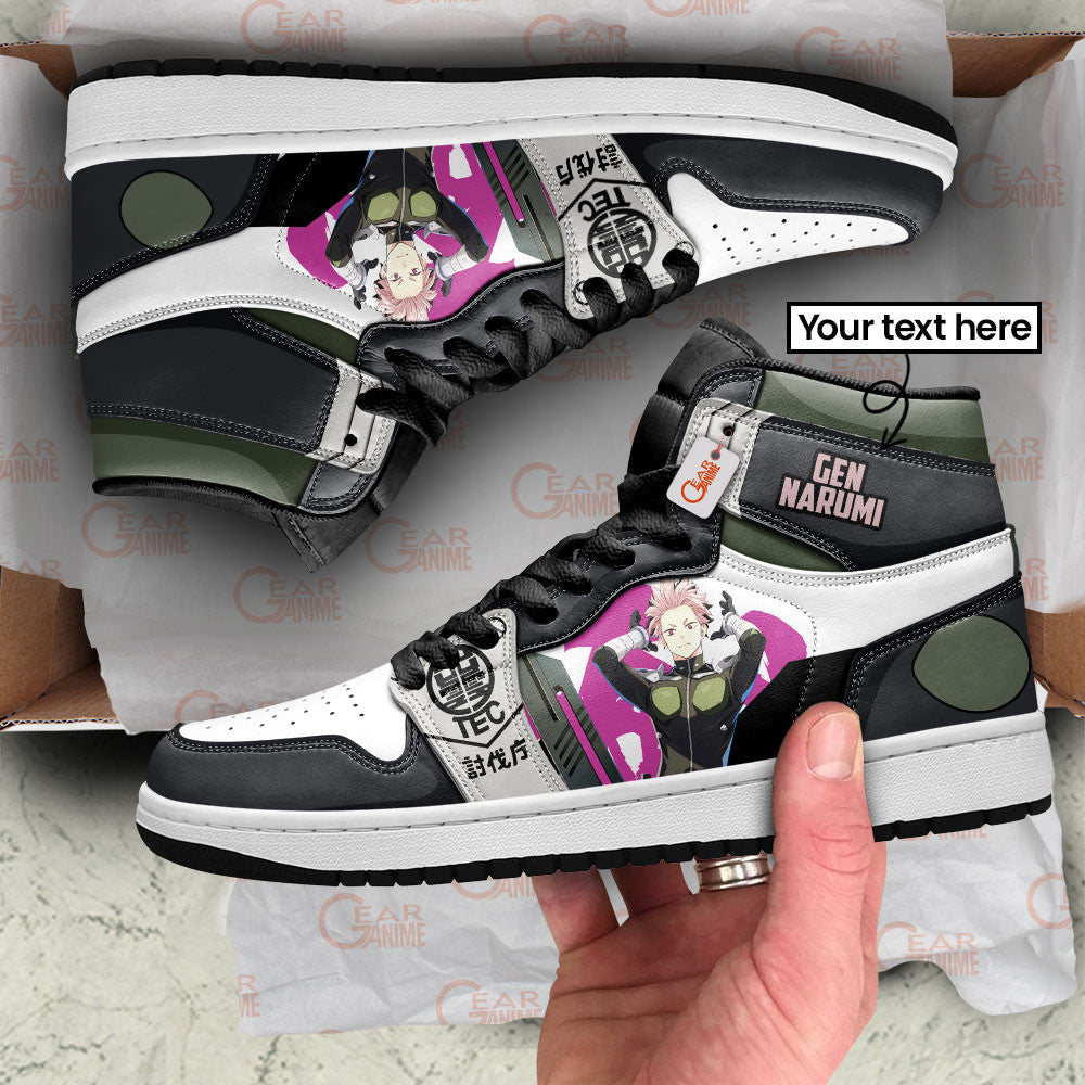 Kaiju No. 8 Gen Narumi Personalized High-Top Sneakers