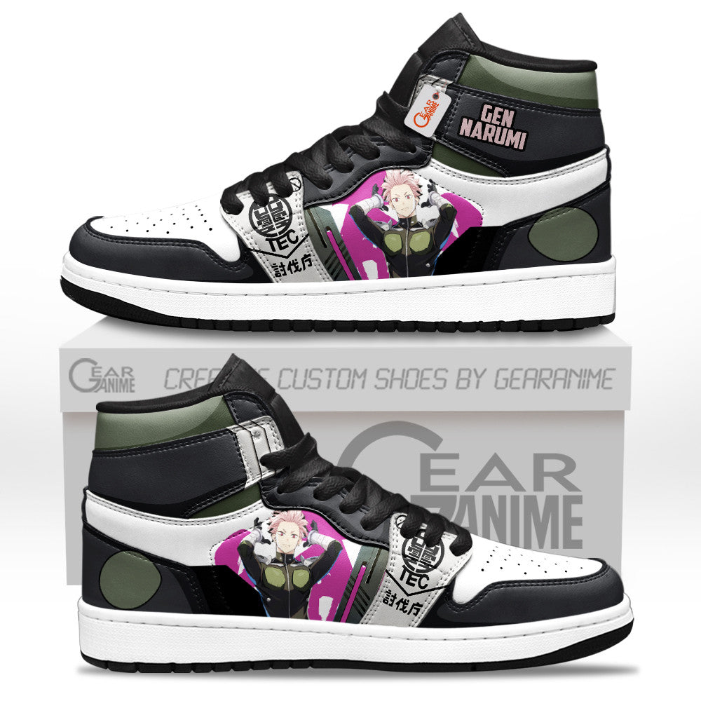 Kaiju No. 8 Gen Narumi Personalized High-Top Sneakers