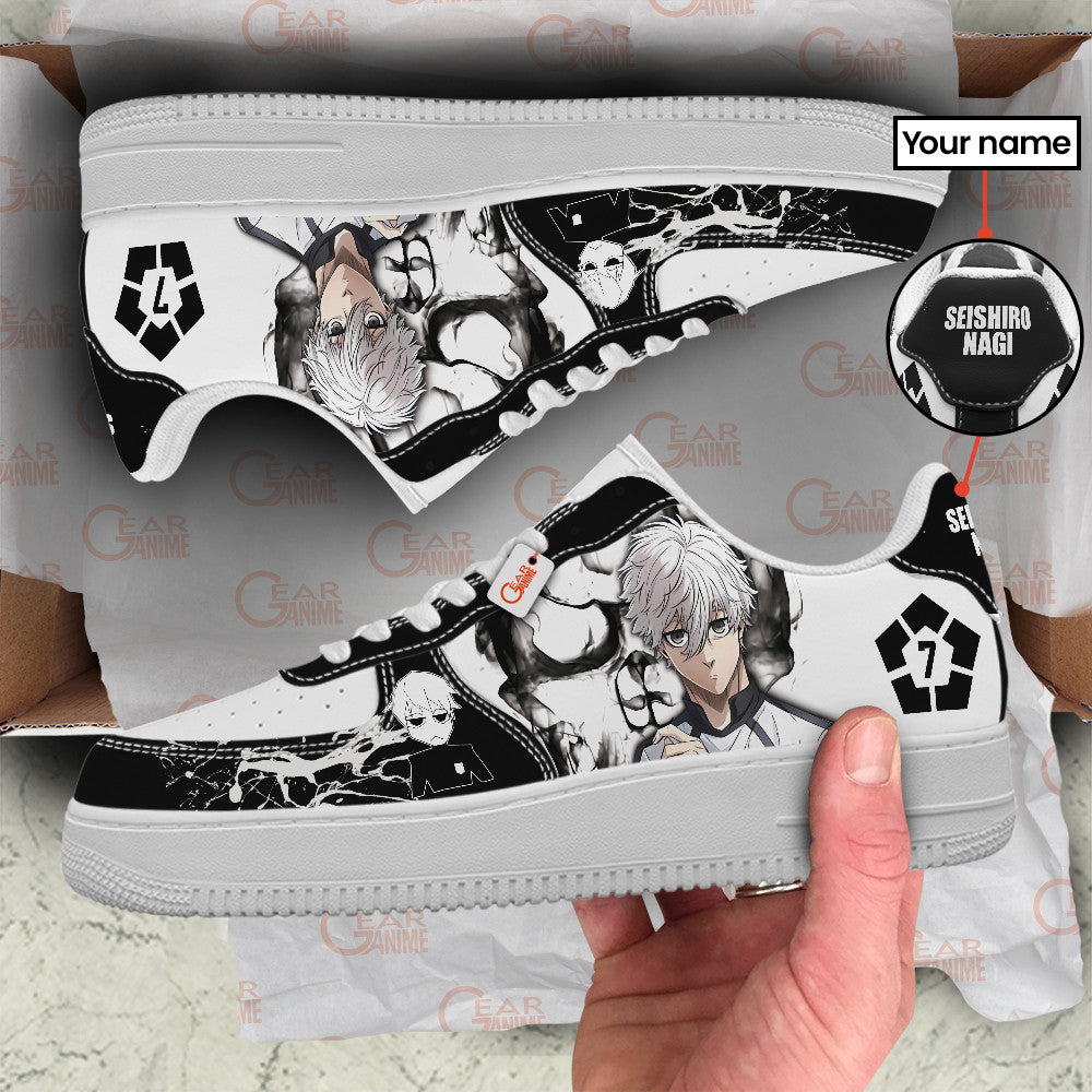 Seishiro Nagi Personalized Low-Top Sneakers
