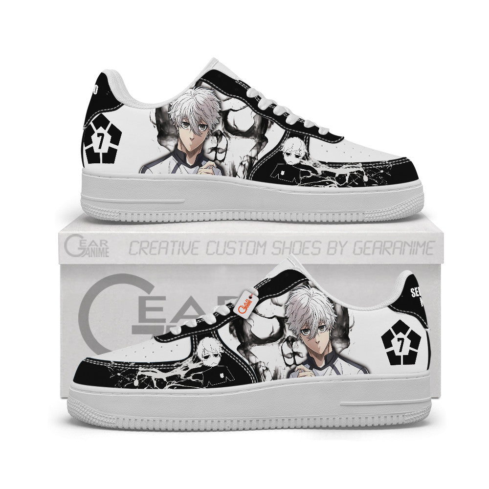 Seishiro Nagi Personalized Low-Top Sneakers