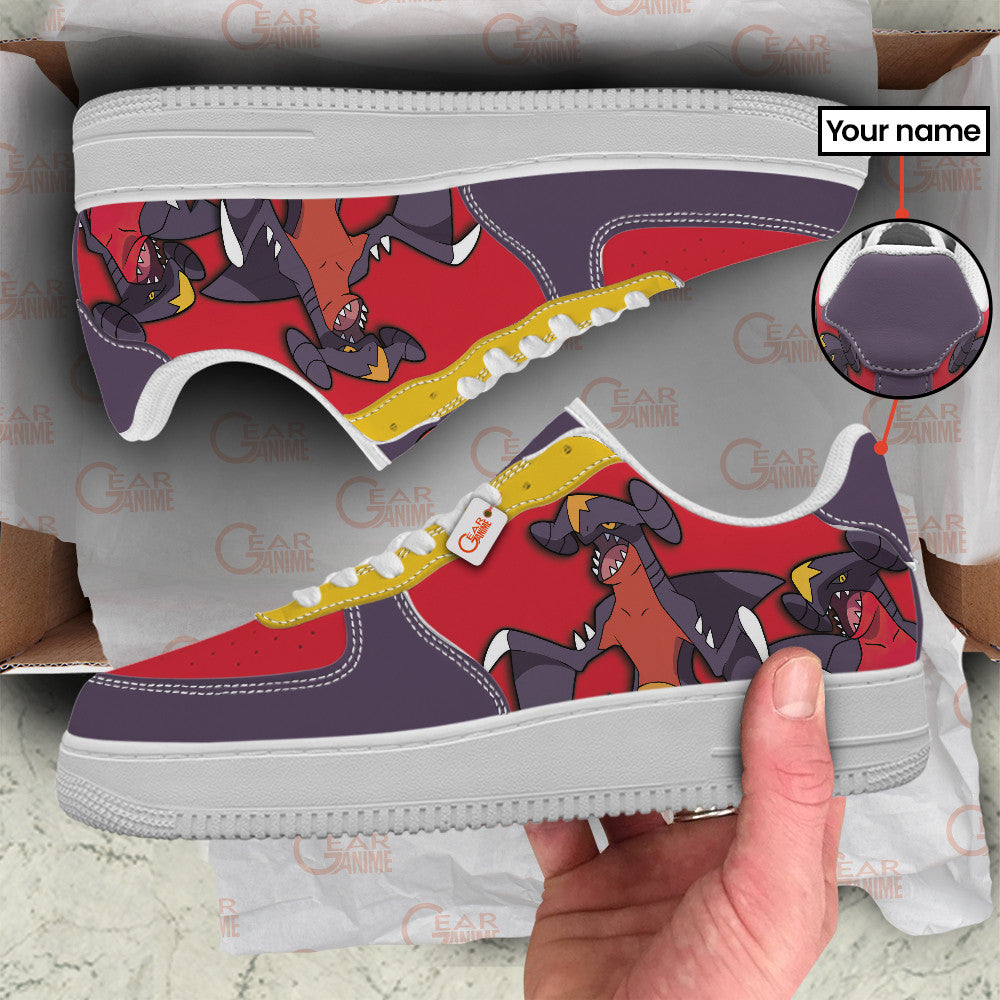 Garchomp Personalized Low-Top Sneakers