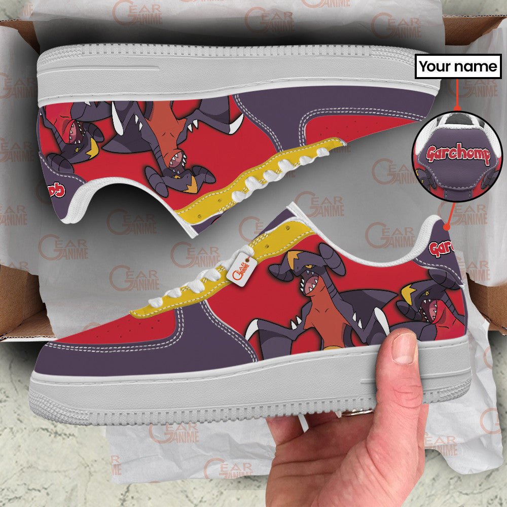 Garchomp Personalized Low-Top Sneakers