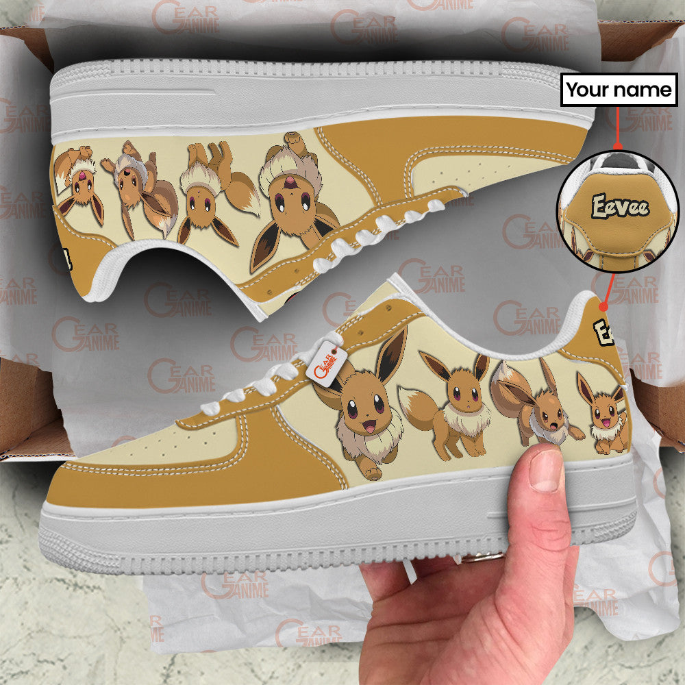 Eevee Personalized Low-Top Sneakers