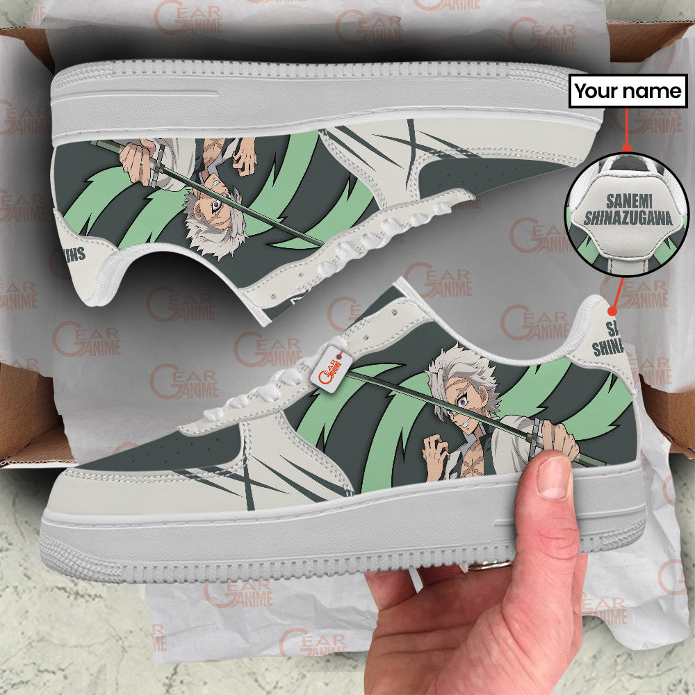 Sanemi Shinazugawa Personalized Low-Top Sneakers