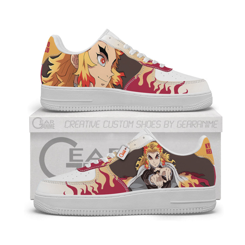 Kyojuro Rengoku Personalized Low-Top Sneakers