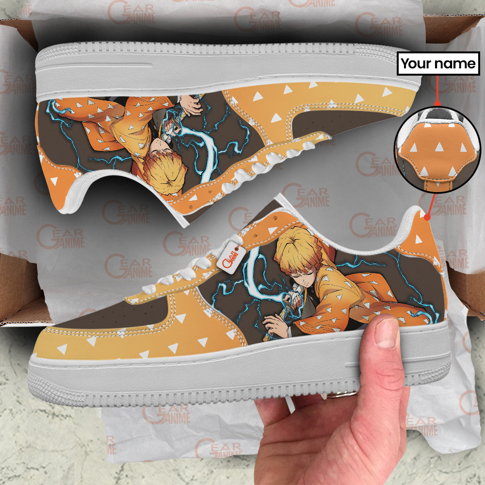 Zenitsu Agatsuma Personalized Low-Top Sneakers