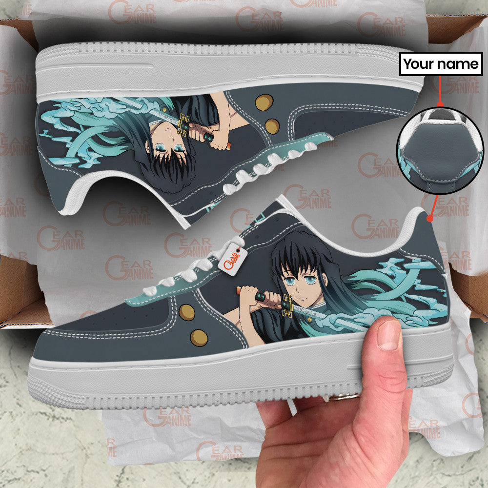 Muichiro Tokito Personalized Low-Top Sneakers