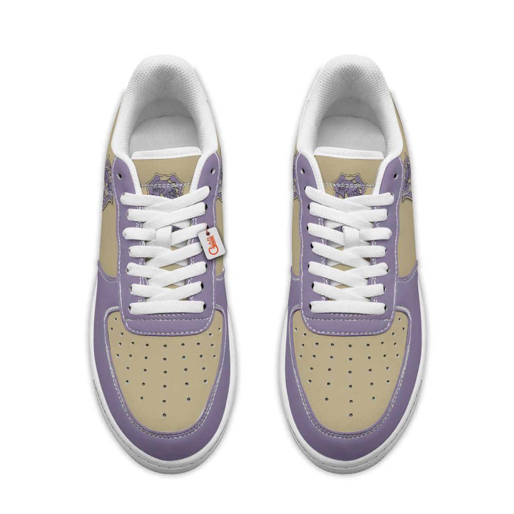 Purple Orca Personalized Low-Top Sneakers