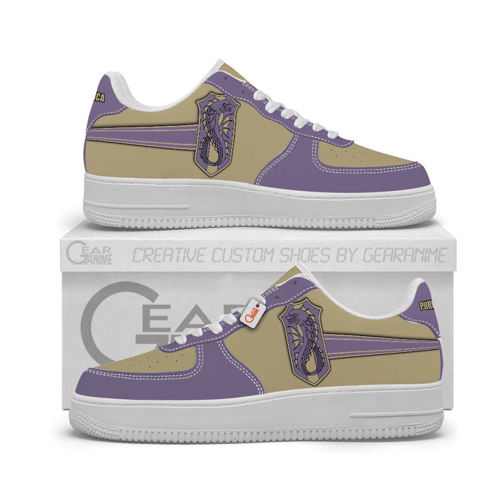Purple Orca Personalized Low-Top Sneakers