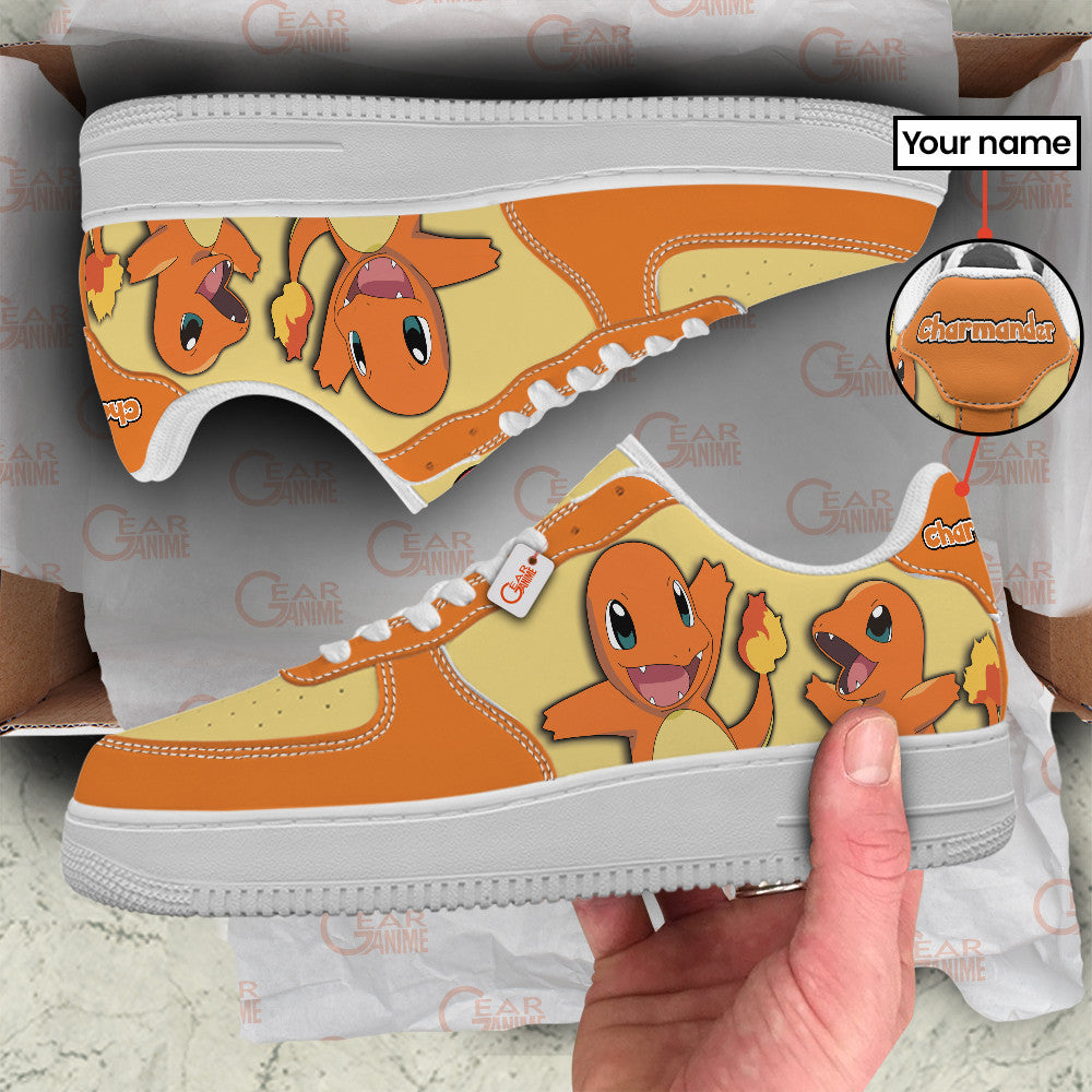 Charmander Personalized Low-Top Sneakers