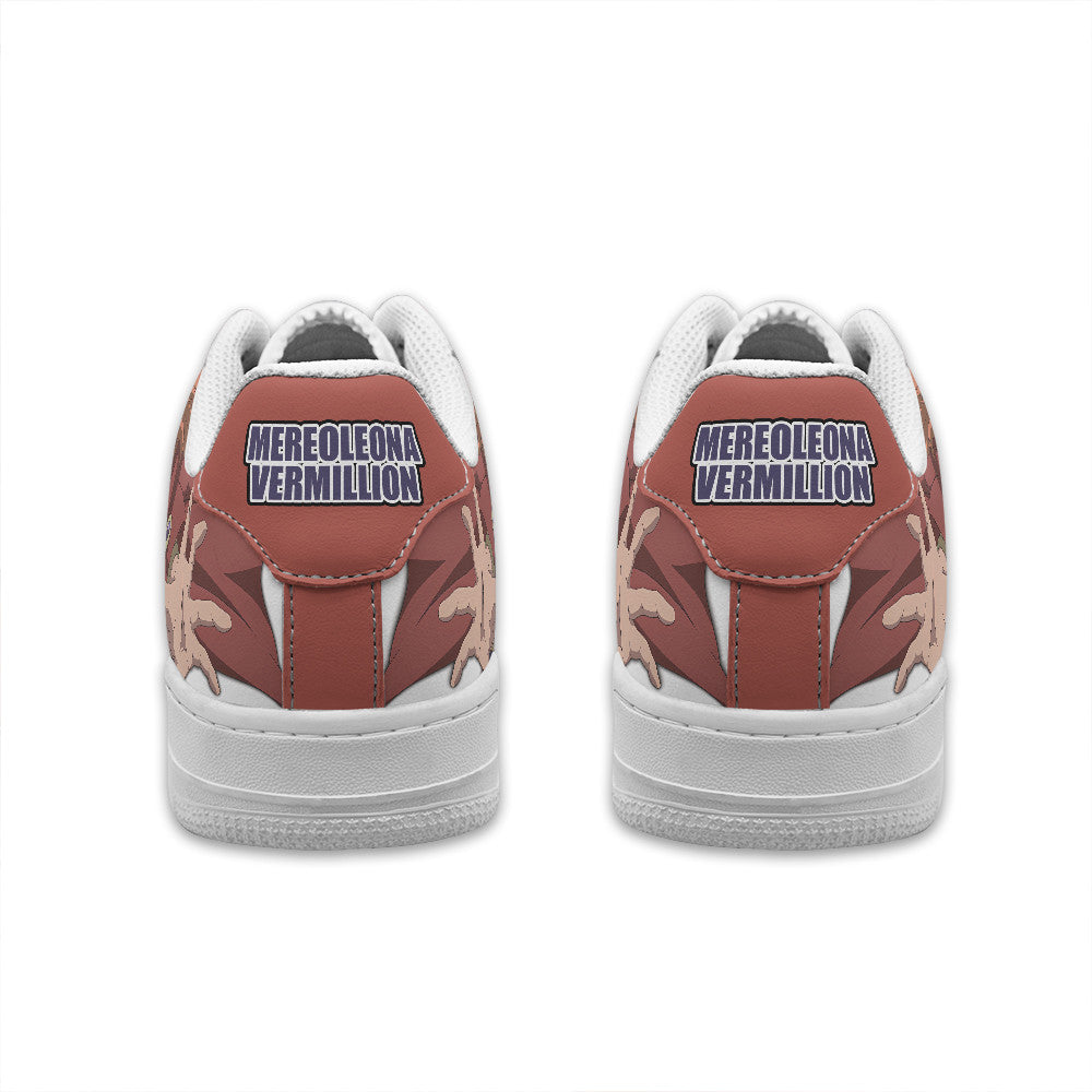 Mereoleona Vermillion Personalized Low-Top Sneakers