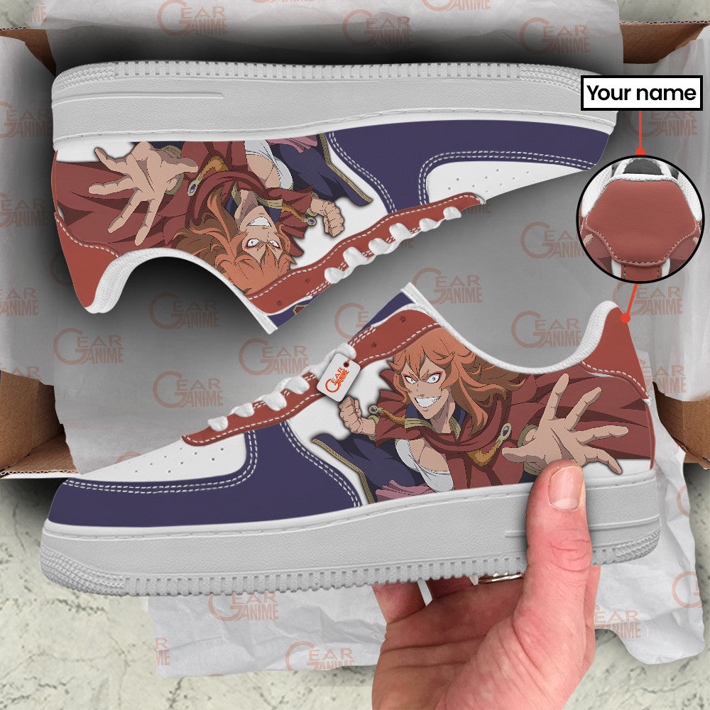 Mereoleona Vermillion Personalized Low-Top Sneakers