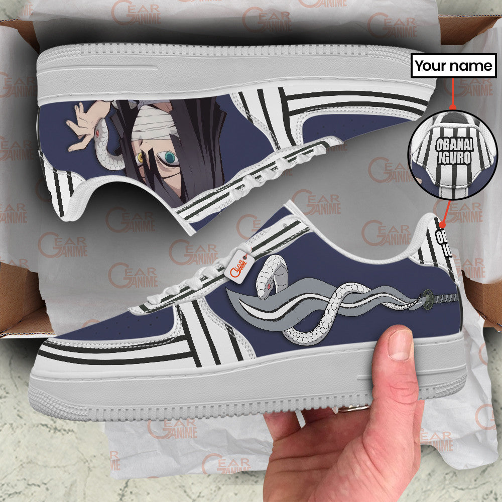 Obanai Iguro Personalized Low-Top Sneakers