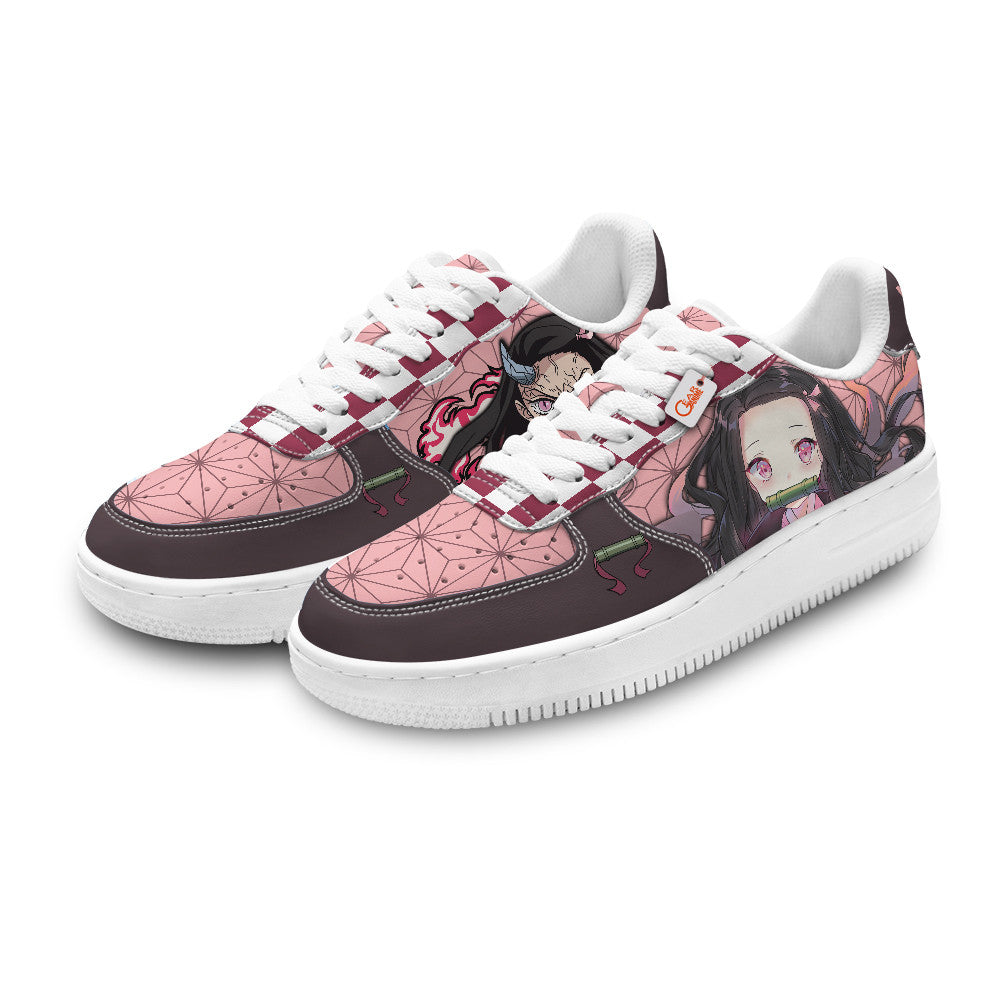 Nezuko Kamado Personalized Low-Top Sneakers