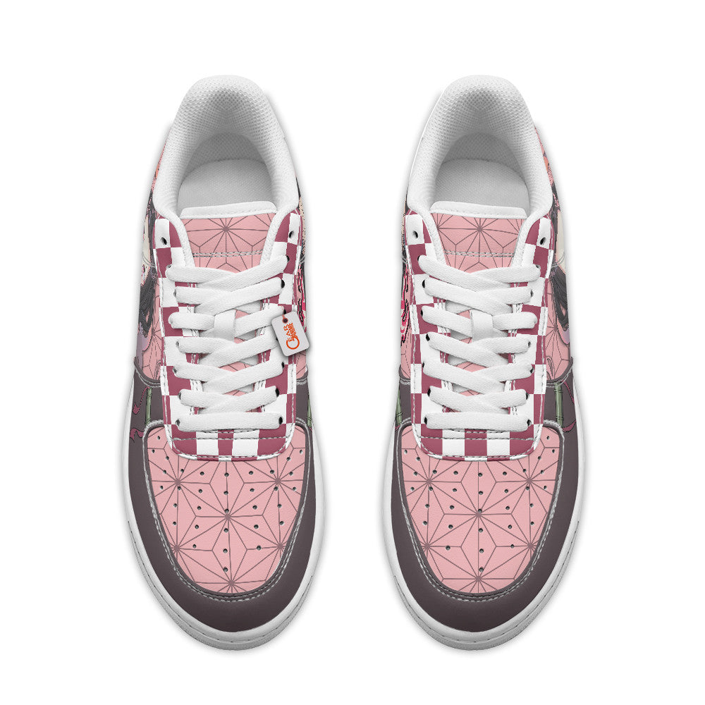 Nezuko Kamado Personalized Low-Top Sneakers