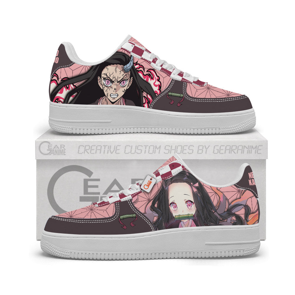 Nezuko Kamado Personalized Low-Top Sneakers