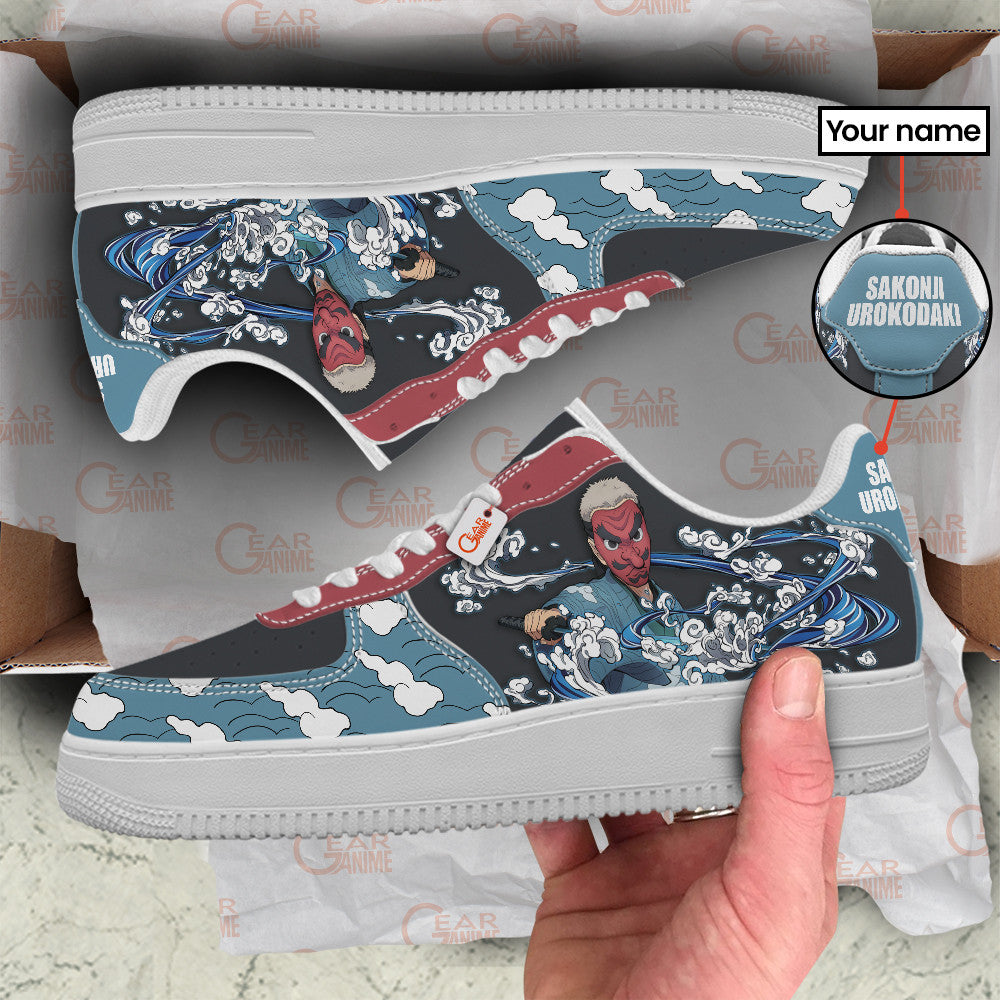 Sakonji Urokodaki Personalized Low-Top Sneakers