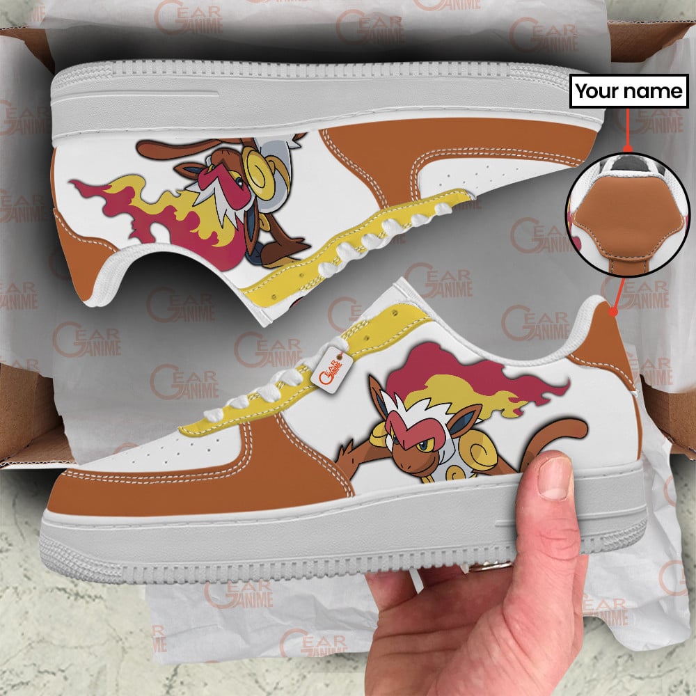 Infernape Personalized Low-Top Sneakers