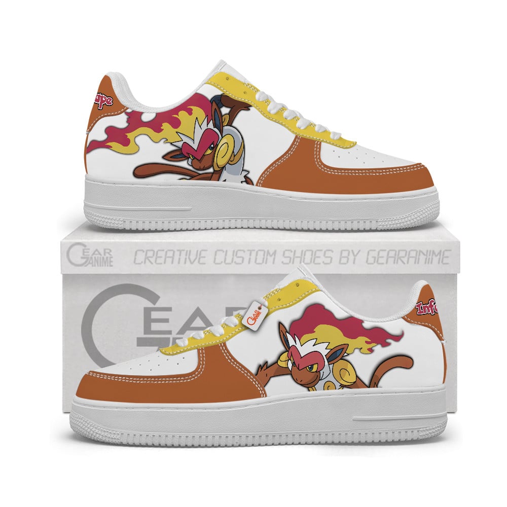 Infernape Personalized Low-Top Sneakers