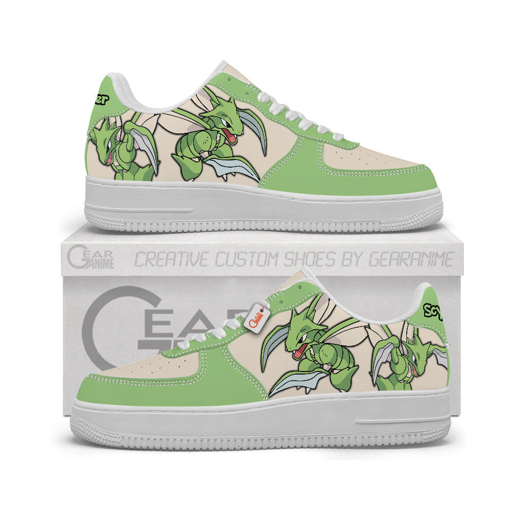 Scyther Personalized Low-Top Sneakers