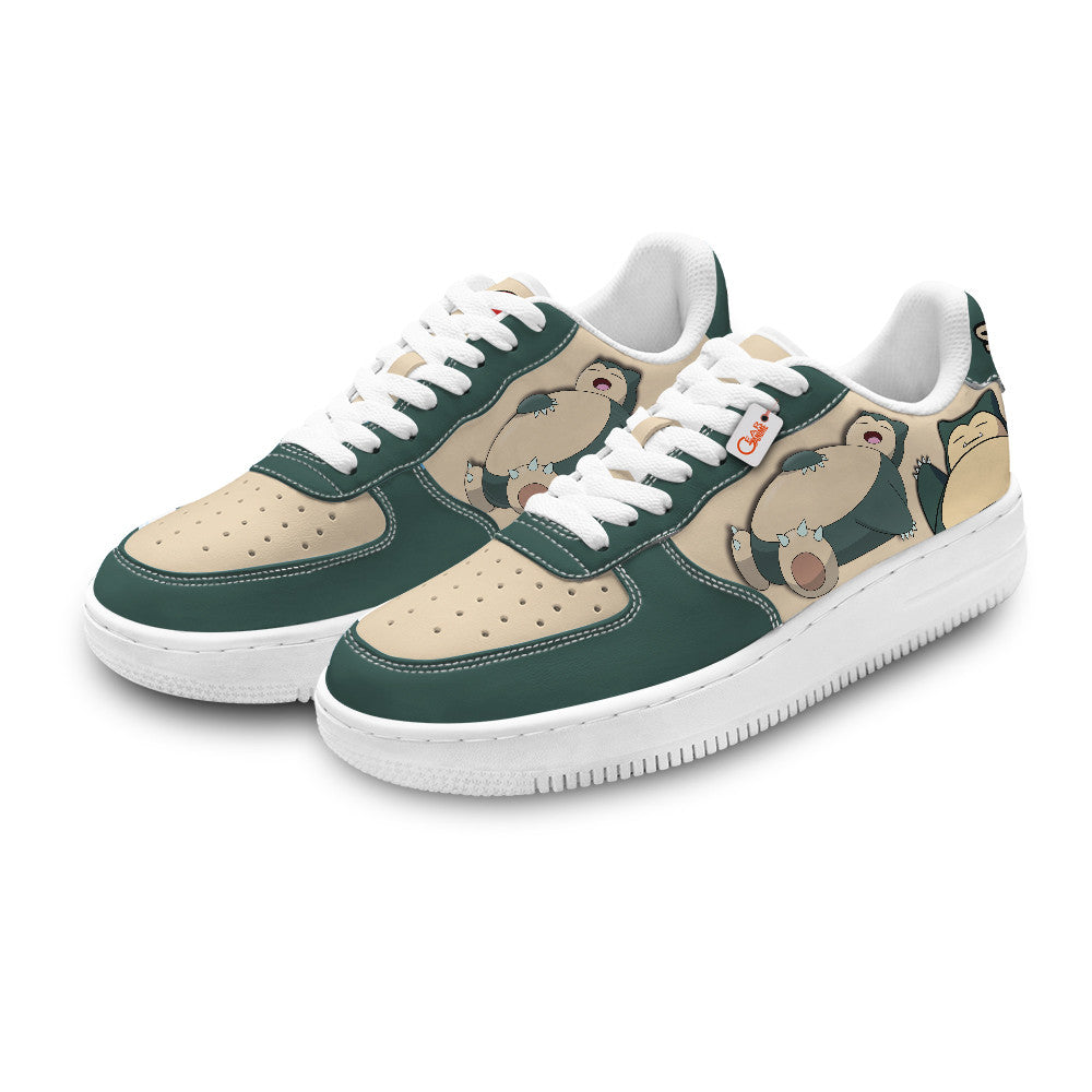 Snorlax Personalized Low-Top Sneakers