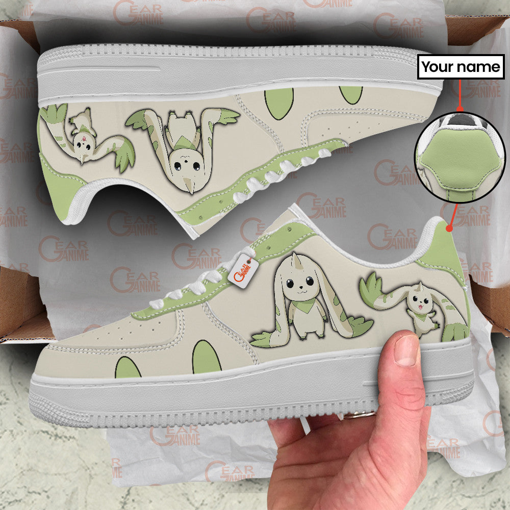 Terriermon Personalized Low-Top Sneakers