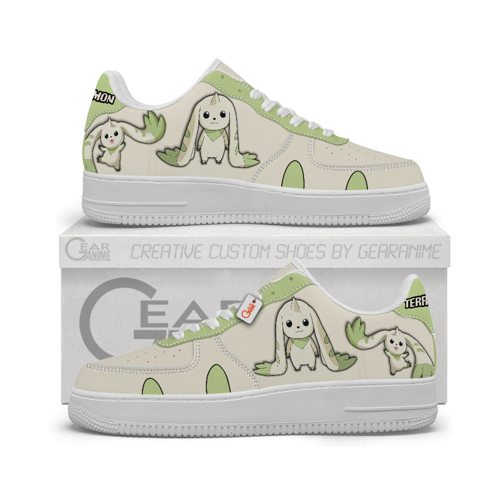 Terriermon Personalized Low-Top Sneakers