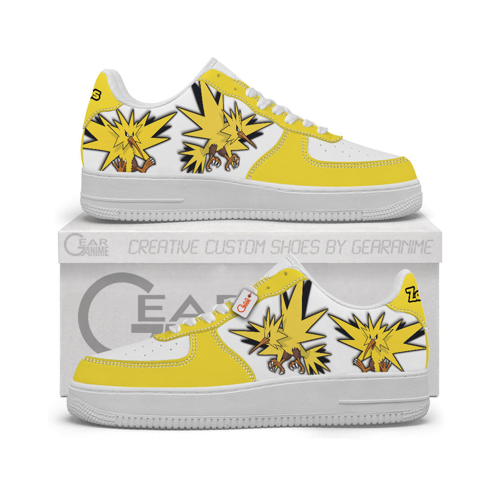 Zapdos Personalized Low-Top Sneakers