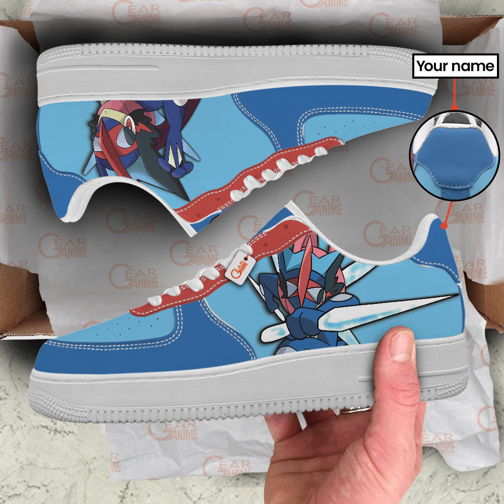 Greninja Personalized Low-Top Sneakers