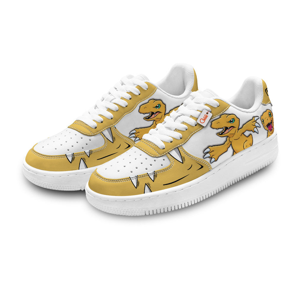Agumon Personalized Low-Top Sneakers