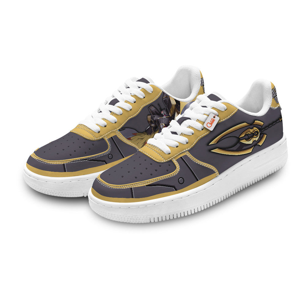 Alphamon Ouryuken Personalized Low-Top Sneakers