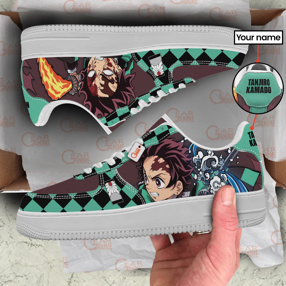 Tanjiro Kamado Personalized Low-Top Sneakers