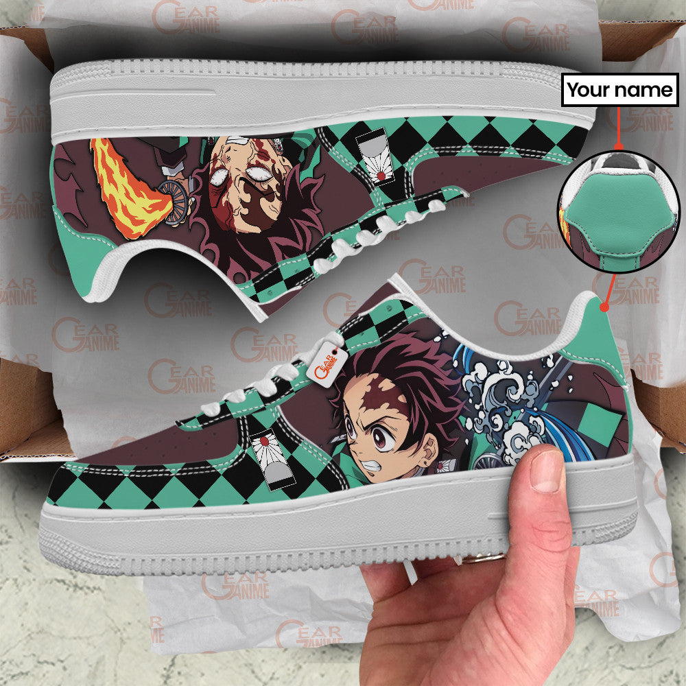 Tanjiro Kamado Personalized Low-Top Sneakers