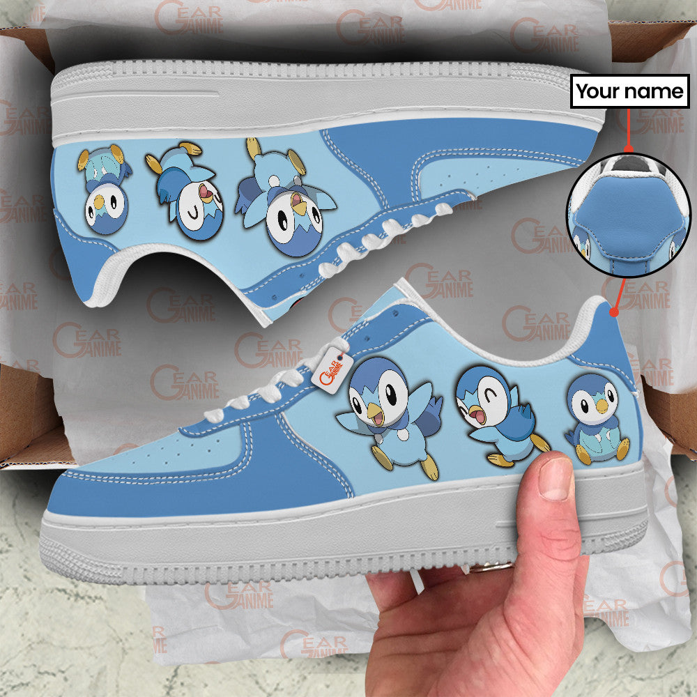 Piplup Personalized Low-Top Sneakers