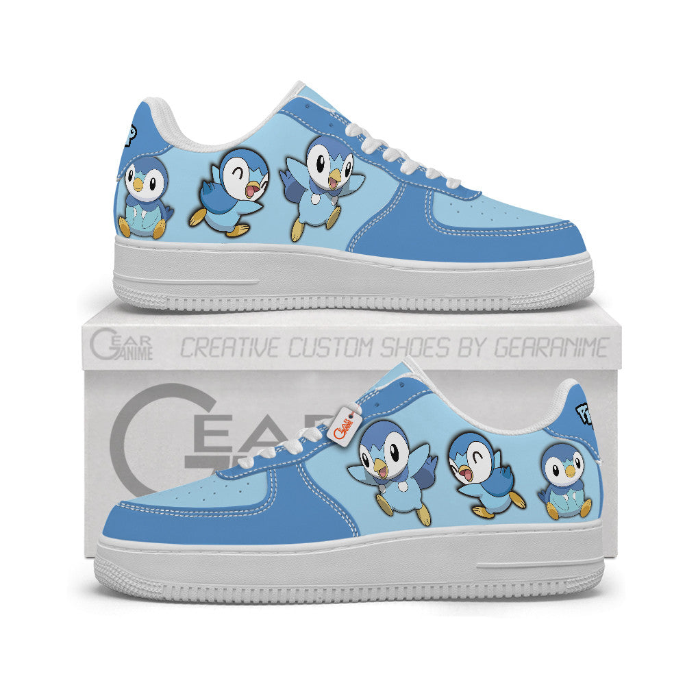 Piplup Personalized Low-Top Sneakers