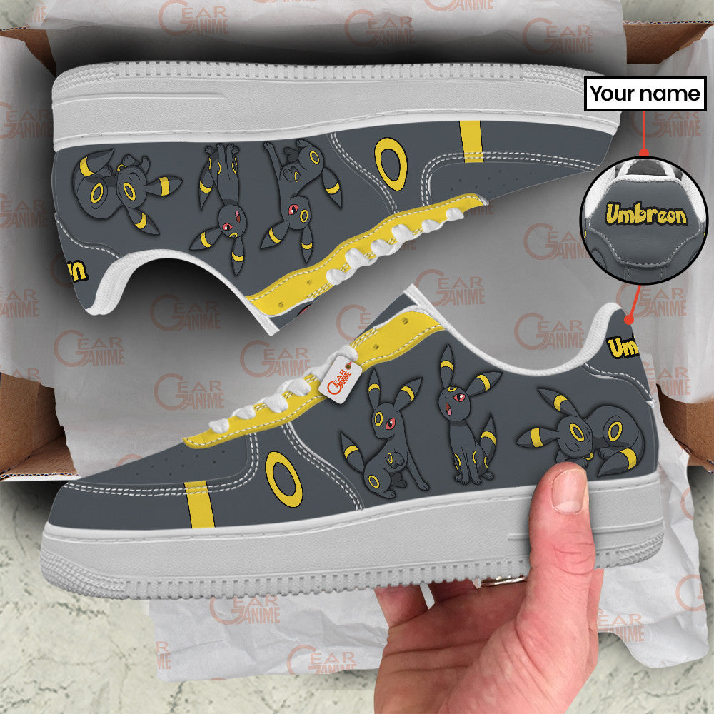 Umbreon Personalized Low-Top Sneakers