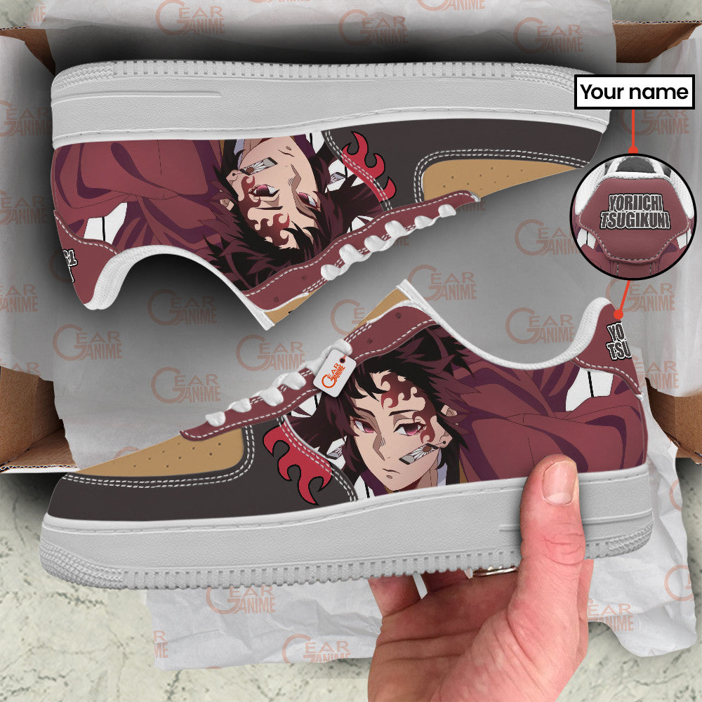 Yoriichi Tsugikuni Personalized Low-Top Sneakers