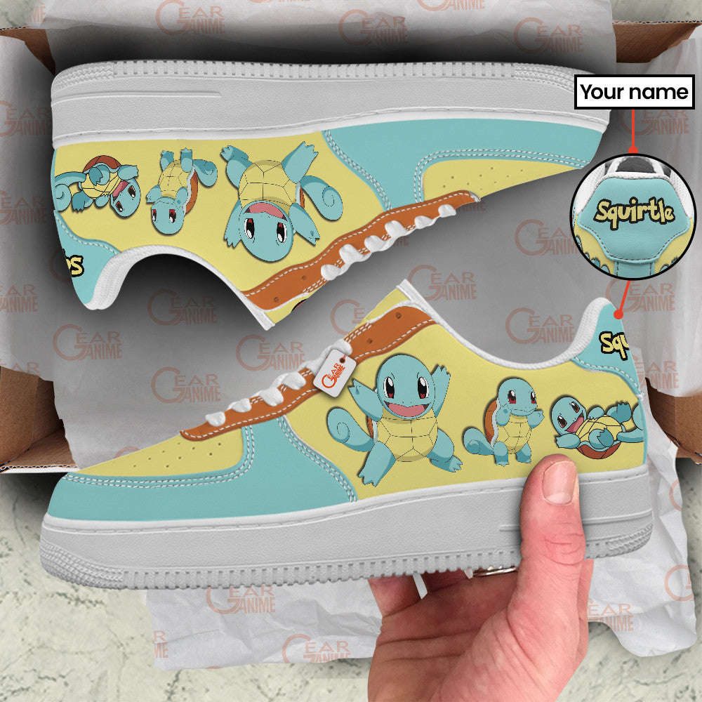 Squirtle Personalized Low-Top Sneakers