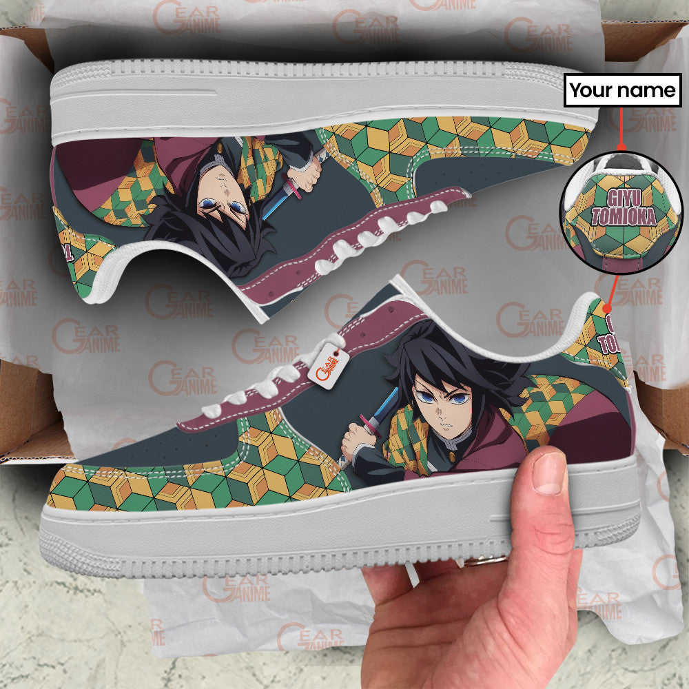 Giyu Tomioka Personalized Low-Top Sneakers