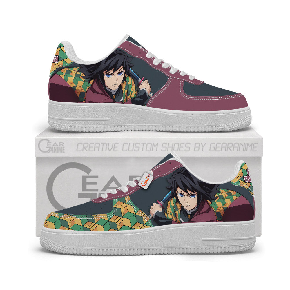 Giyu Tomioka Personalized Low-Top Sneakers