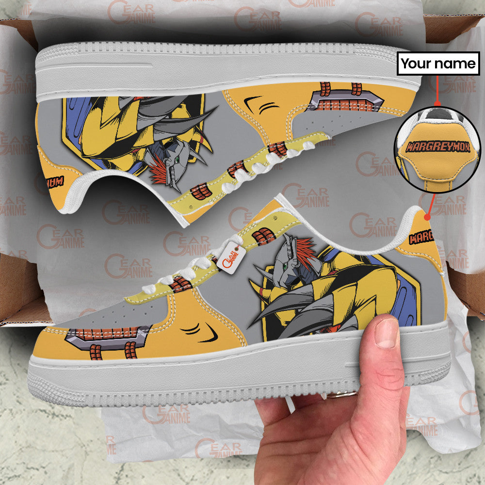Wargreymon Personalized Low-Top Sneakers