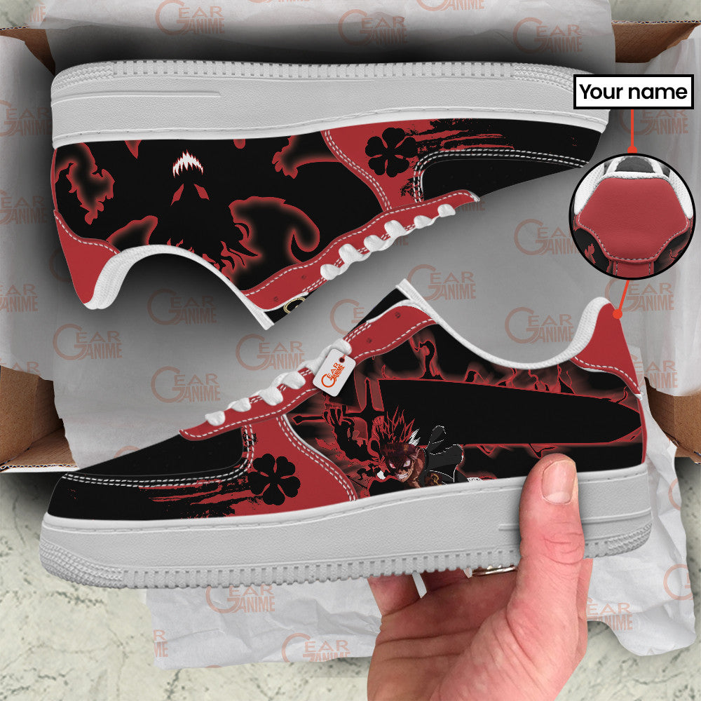 Asta Demon Form Personalized Low-Top Sneakers