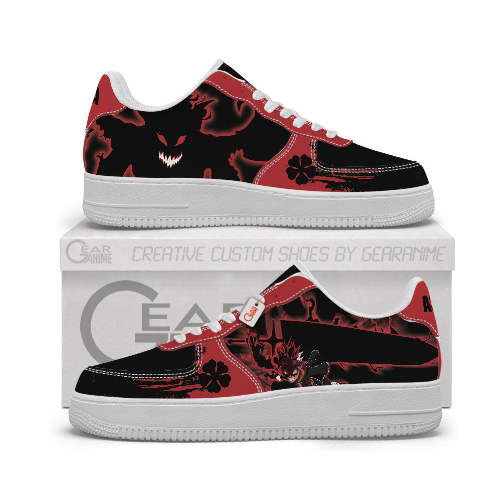 Asta Demon Form Personalized Low-Top Sneakers